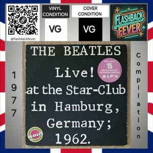 THE BEATLES🇬🇧Live! At The Star-Club In Hamburg...•US 1977(#LS-2-7001)•Bestway